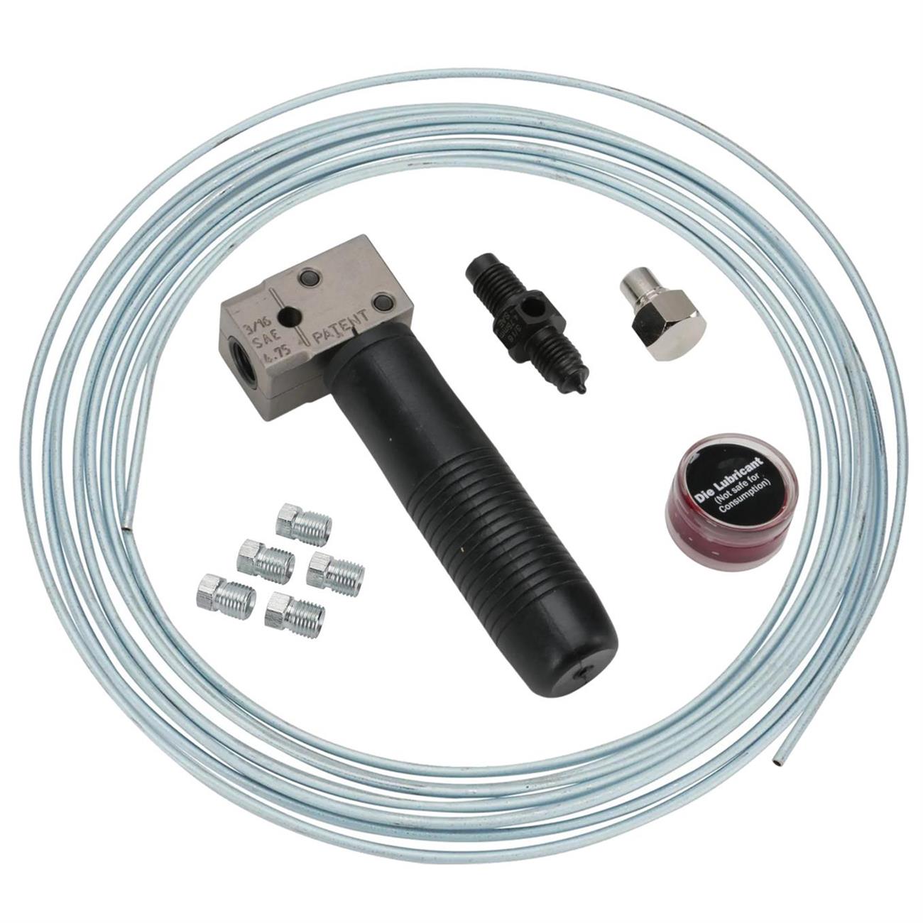 Double Flaring 3/16 Inch Brake Line Kit, 25 Foot Roll