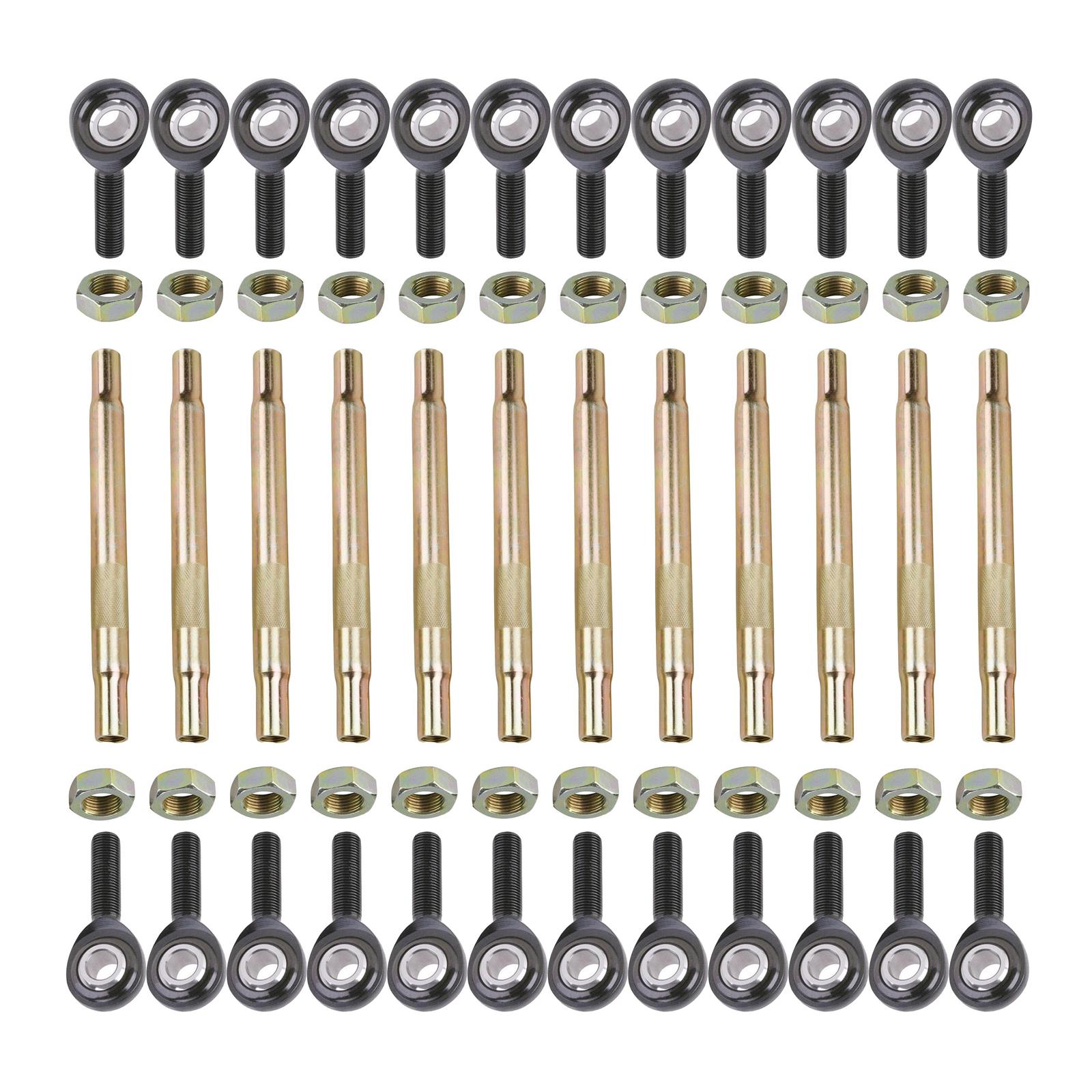 Heim Joint And Steel Sleeve Tube Kit, 5/8-18, 4-19 Inches