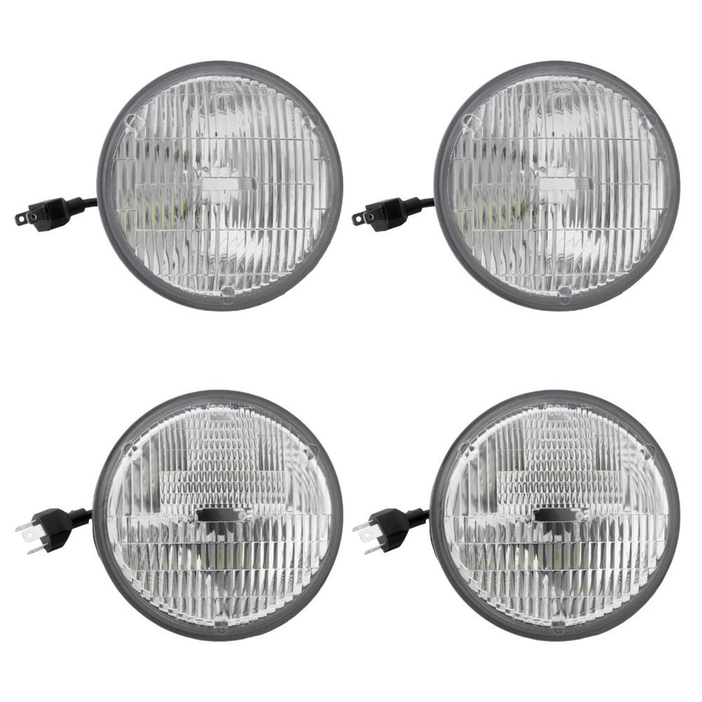 1964-70 A-Body LED Headlight Conversion Kit, 6500K White