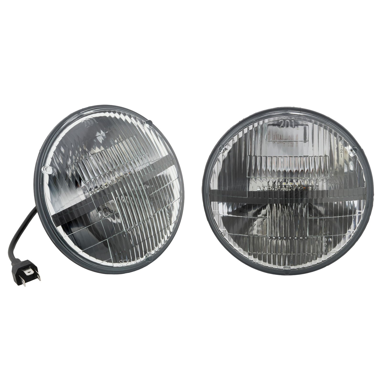64-73 Chevy 7" H6024 6500K White LED Conversion Headlight Kit