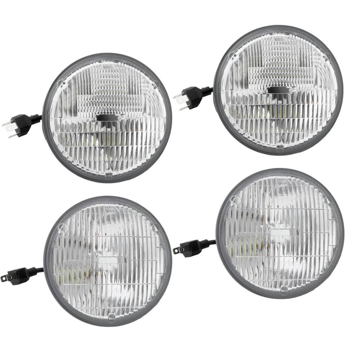 1964-70 Chevy El Camino LED Headlight Conversion Kit, 6500K White