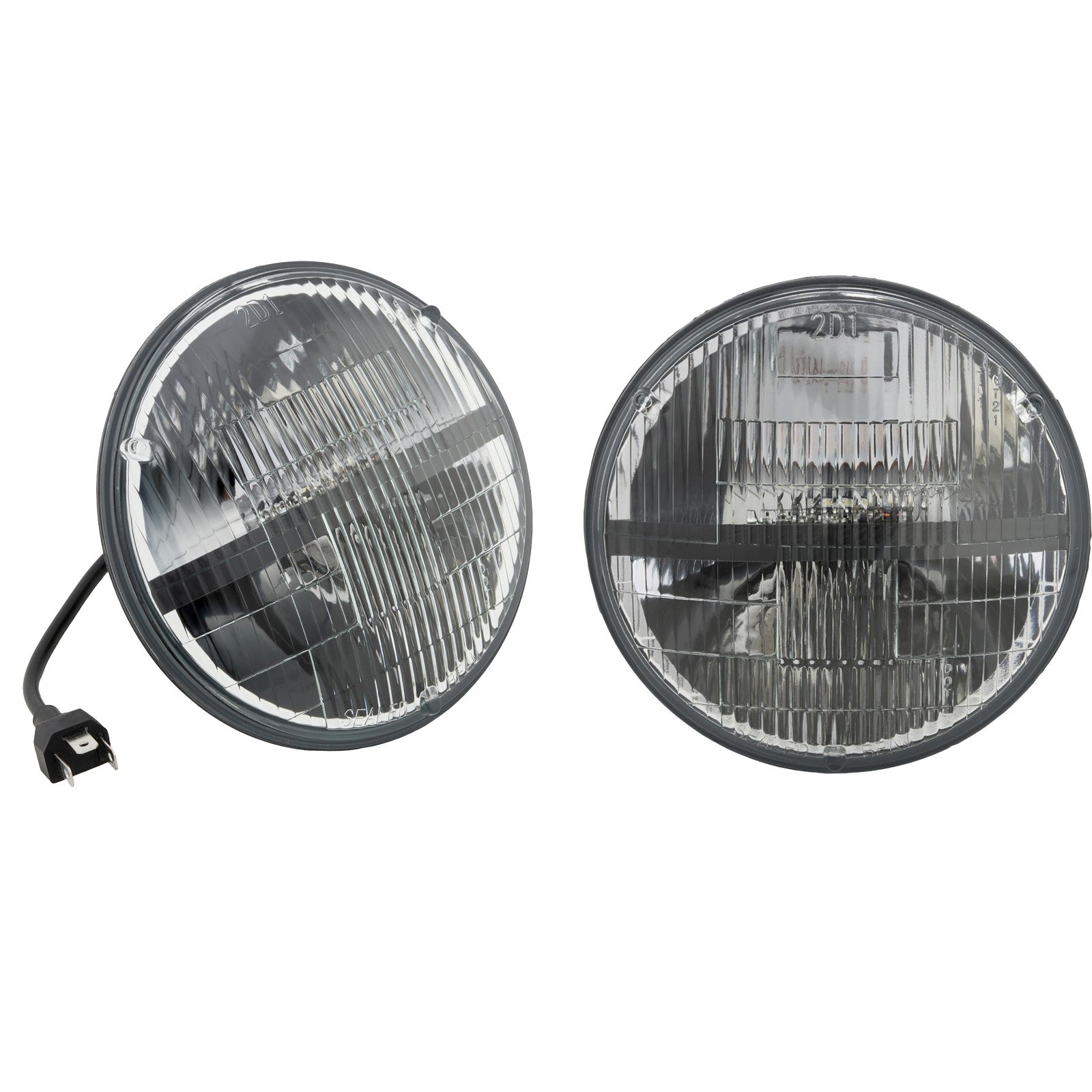 68-72 C10 7 Inch H6024 6500K White Headlight LED Conversion