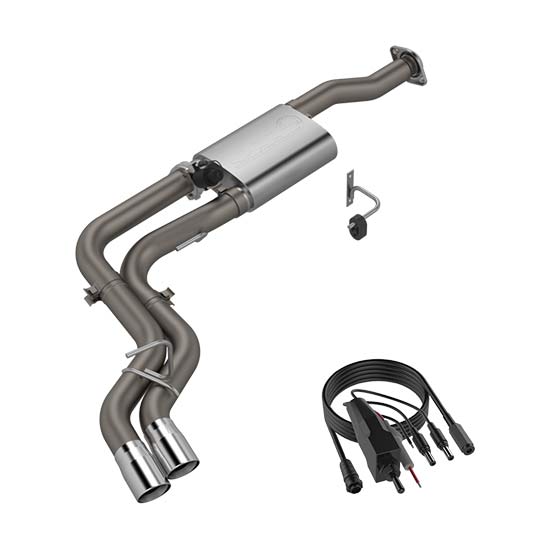 QTP 440015 Screamer Exhaust System, Cat Back, Kit