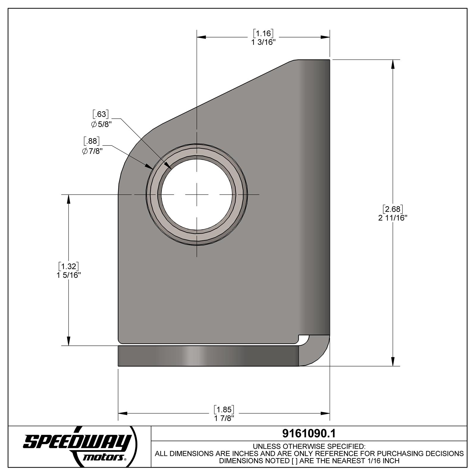 Upper Rear Shock Mounts