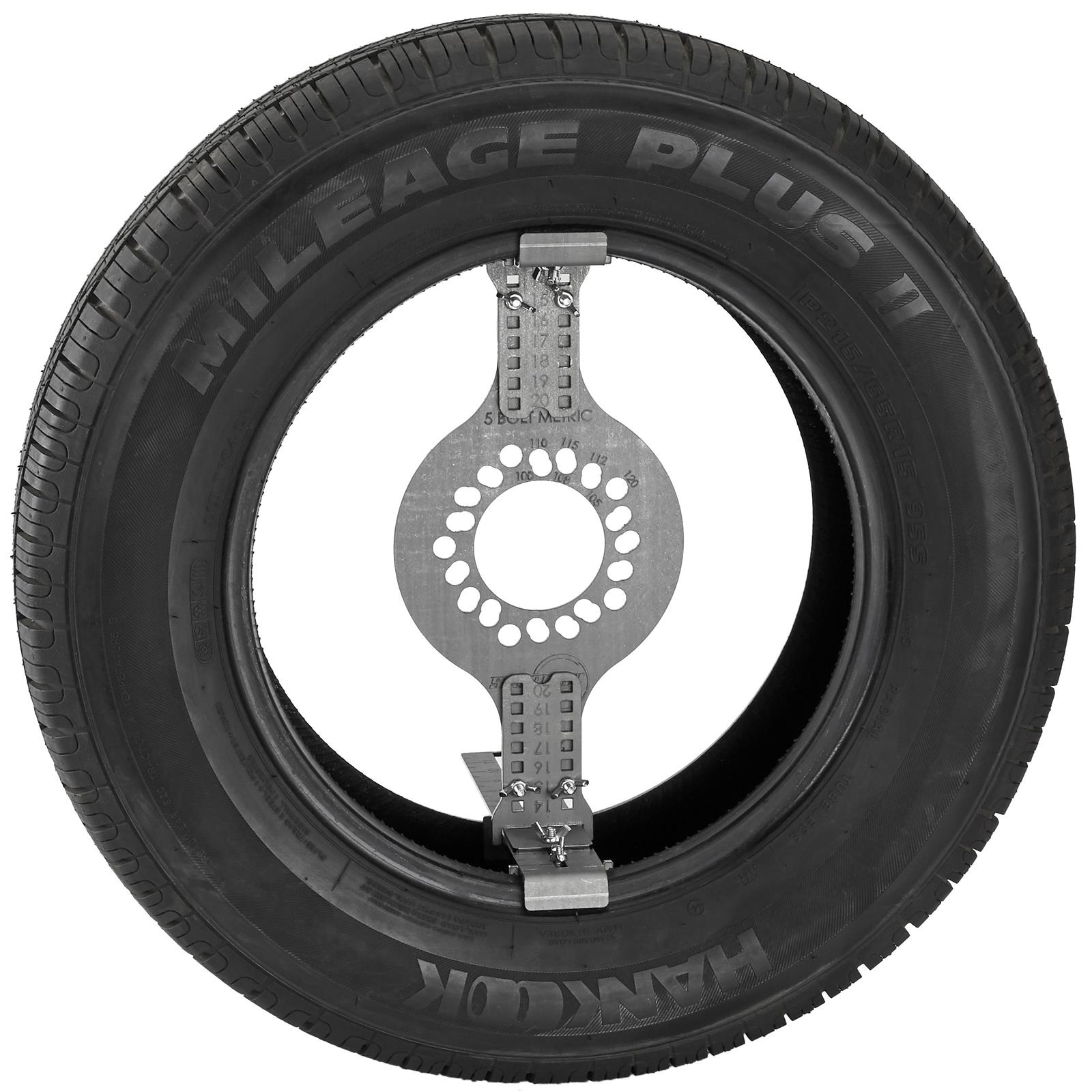 WheelWise™ Wheel Fitment Tool Tire Fit Testing 5Lug Metric