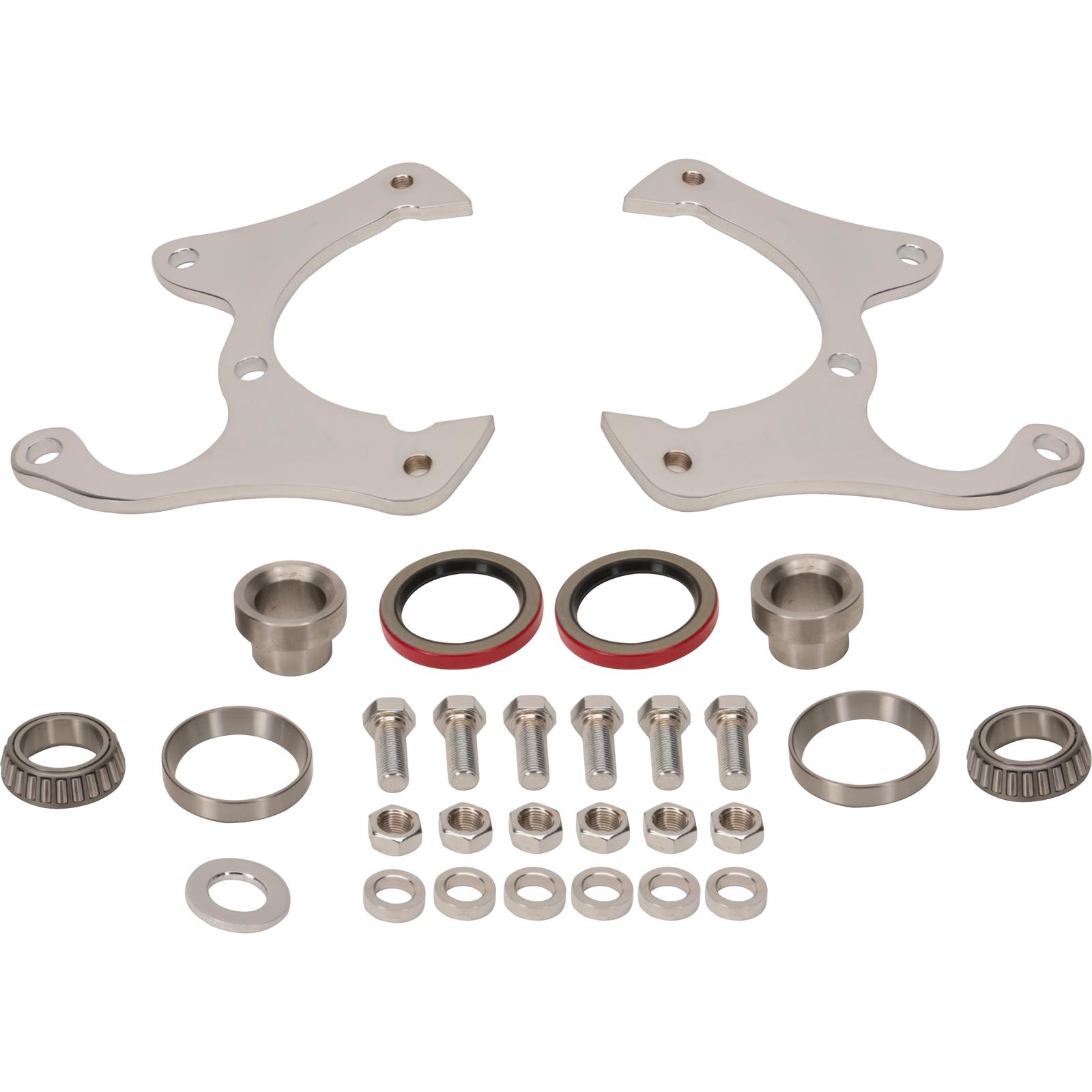 GM Bolt Pattern Basic Brake Kit, Chrome