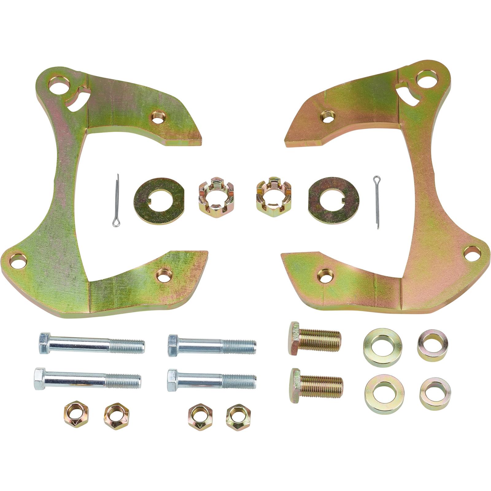 Basic Disc Brake Kit, 195564 Chevy Fullsize Car, Stock Spindle