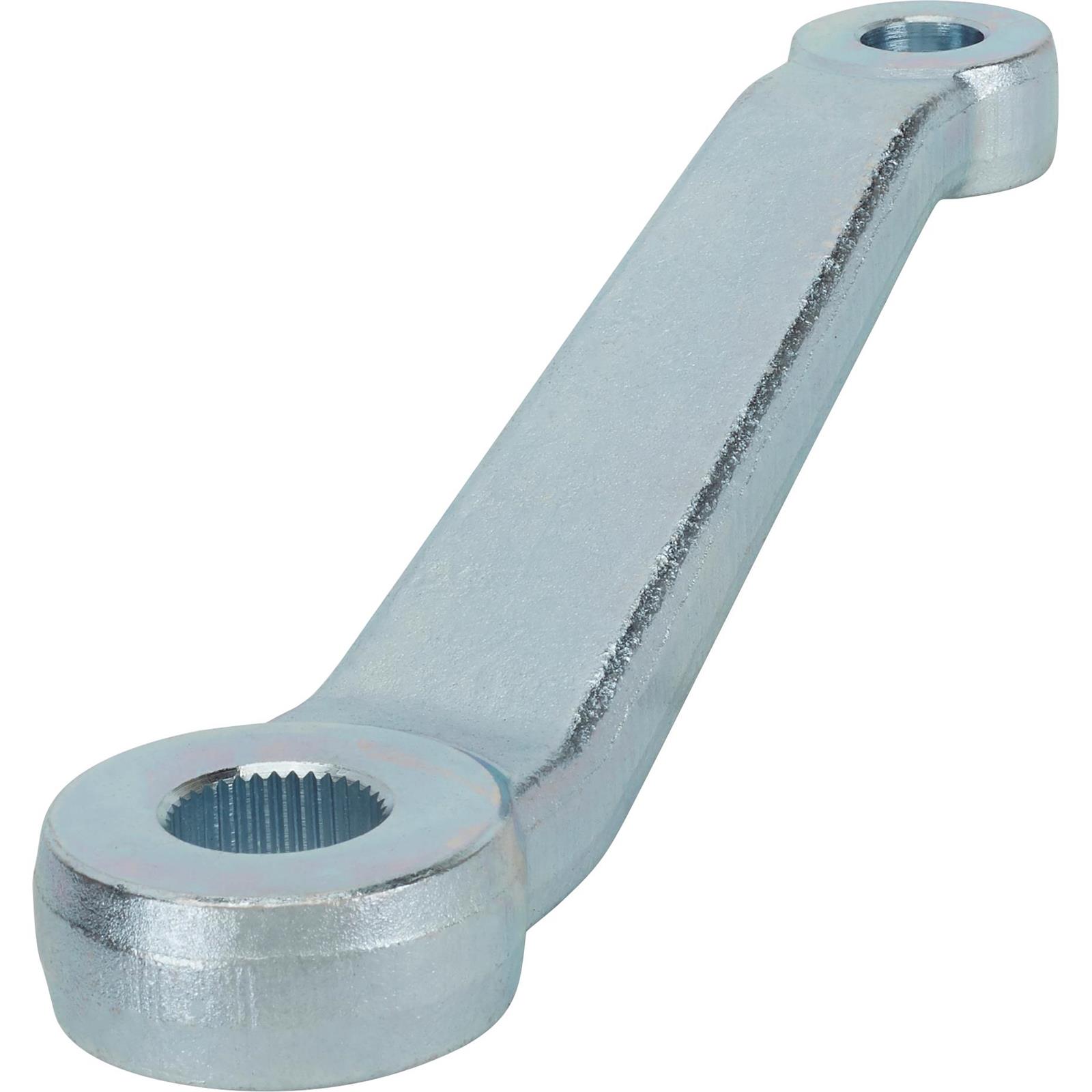 2 In Offset Vega Pitman Steering Arm, Tapered for Tie Rod, Zinc Finish