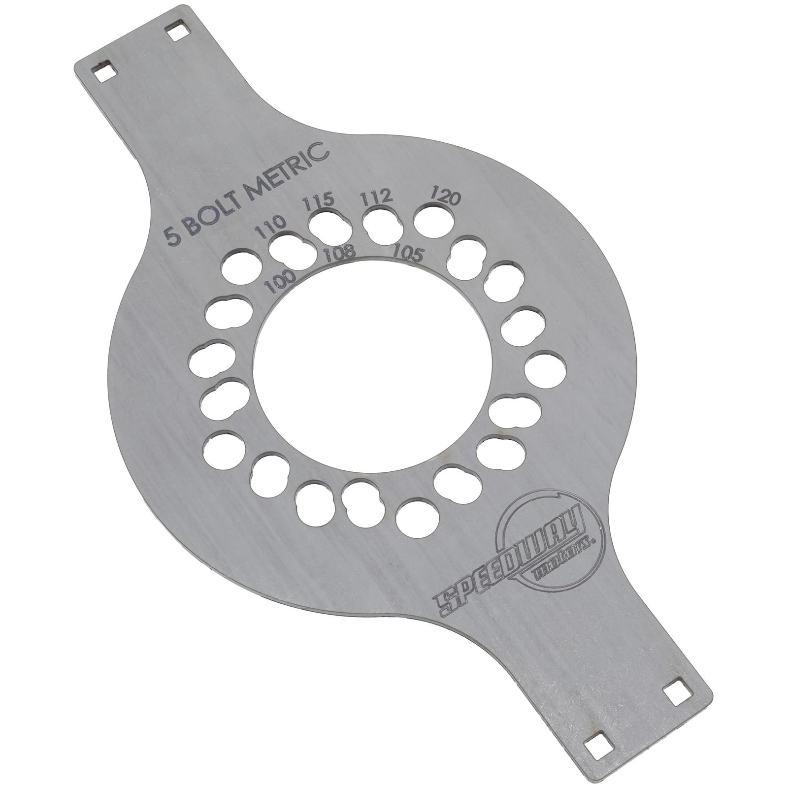 Wheel Fitment Mockup Tool Center Plate, 5Lug Metric
