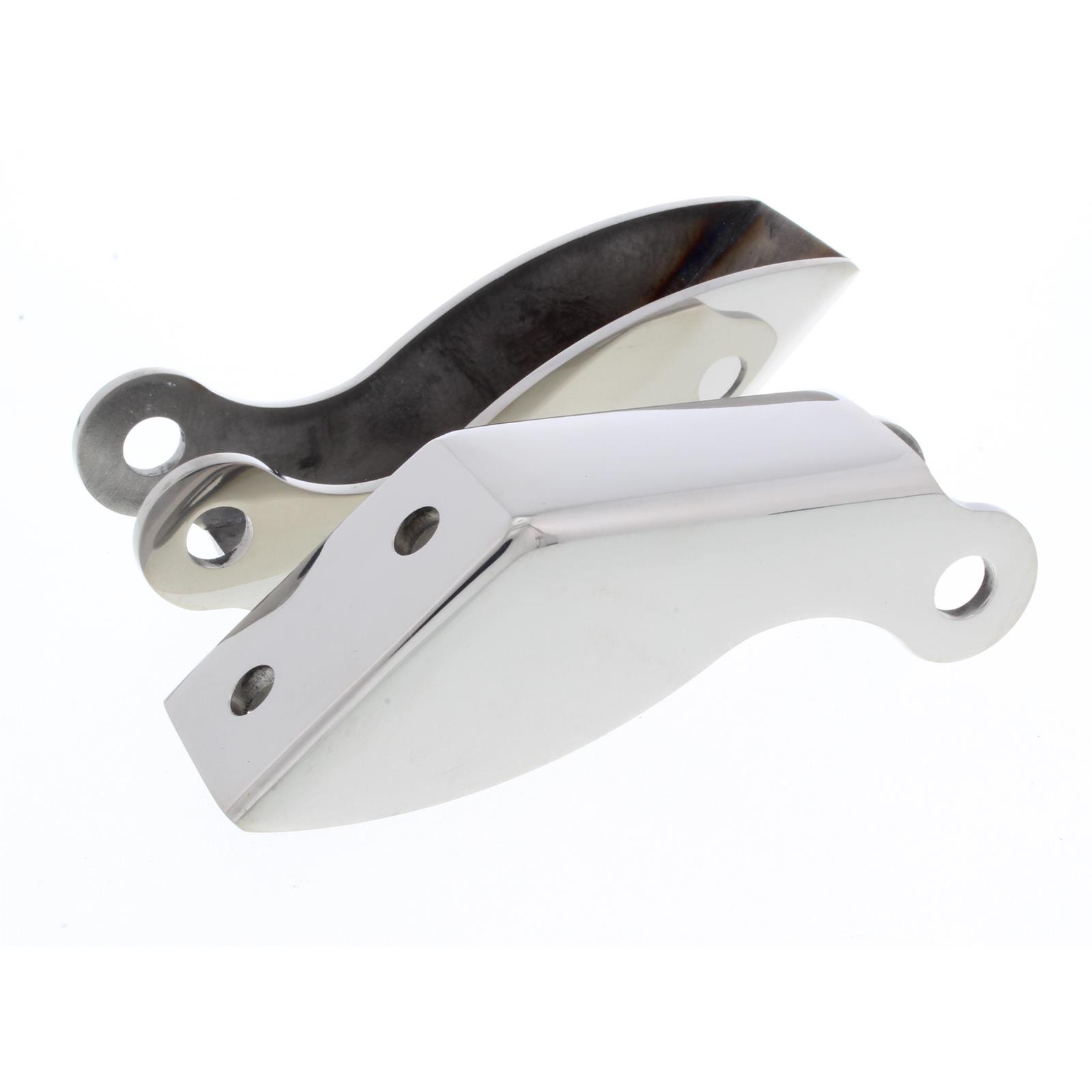 Stainless Steel Upper Front Shock Bracket, Polished