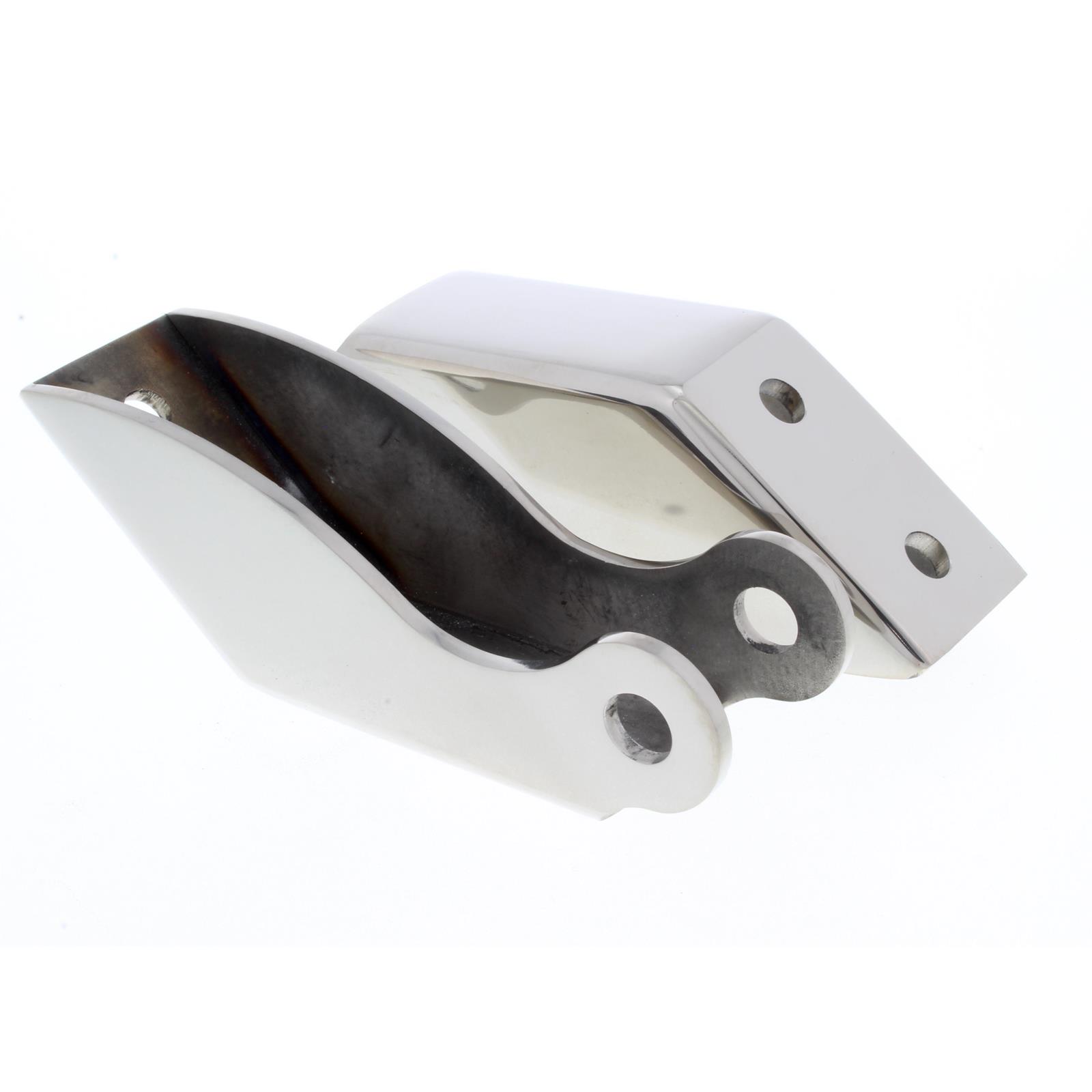 Stainless Steel Upper Front Shock Bracket, Polished