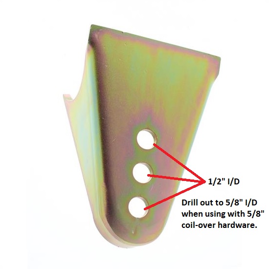 Shock Mount Weld On Shock Bracket Enhanced Performance Curved Car Axle Mount Pair Shock Mounts