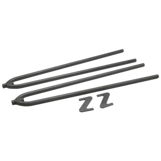 Classic 32 Inch Rear Radius Rods, Plain Steel