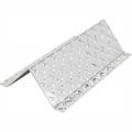 Trailer Wheel Stop, Polished Diamond Plate Aluminum