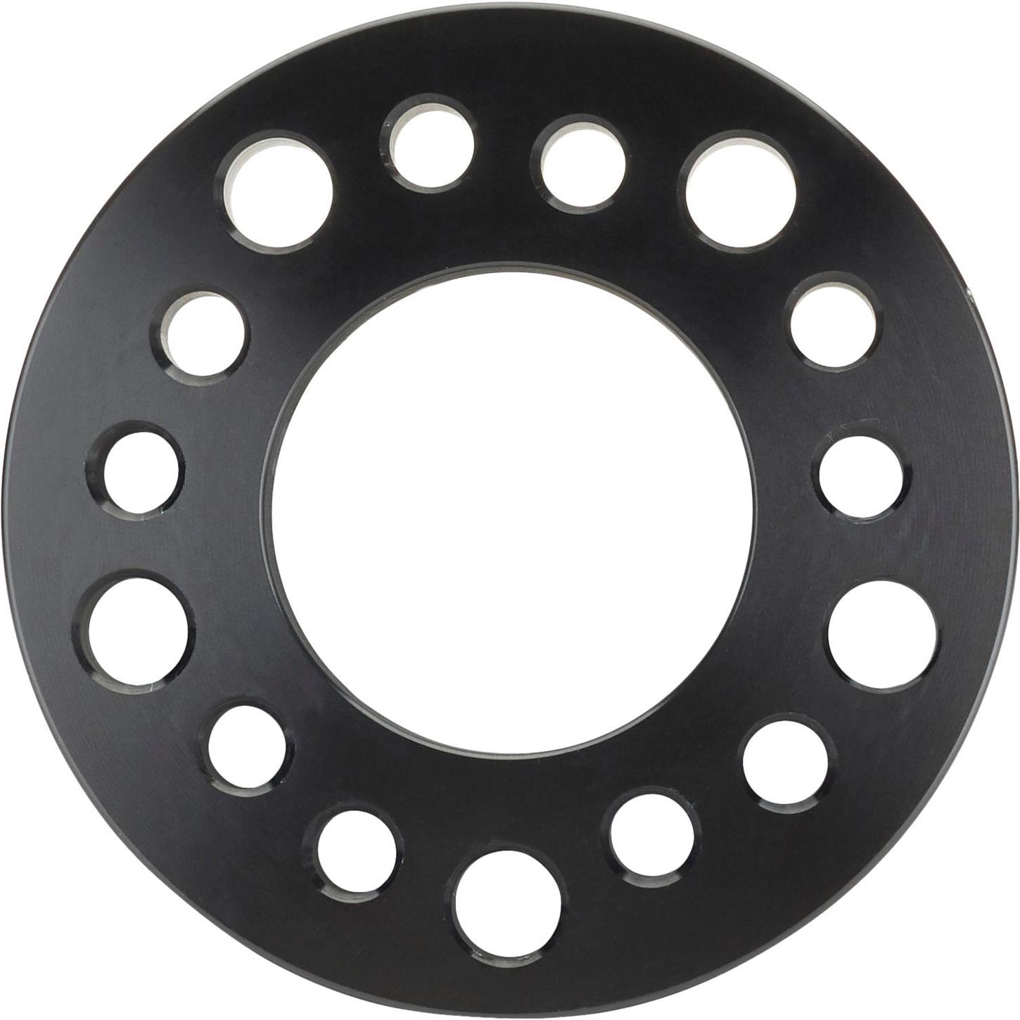 Aluminum Wheel Spacer, 5/8 Inch Thick, Black Anodized