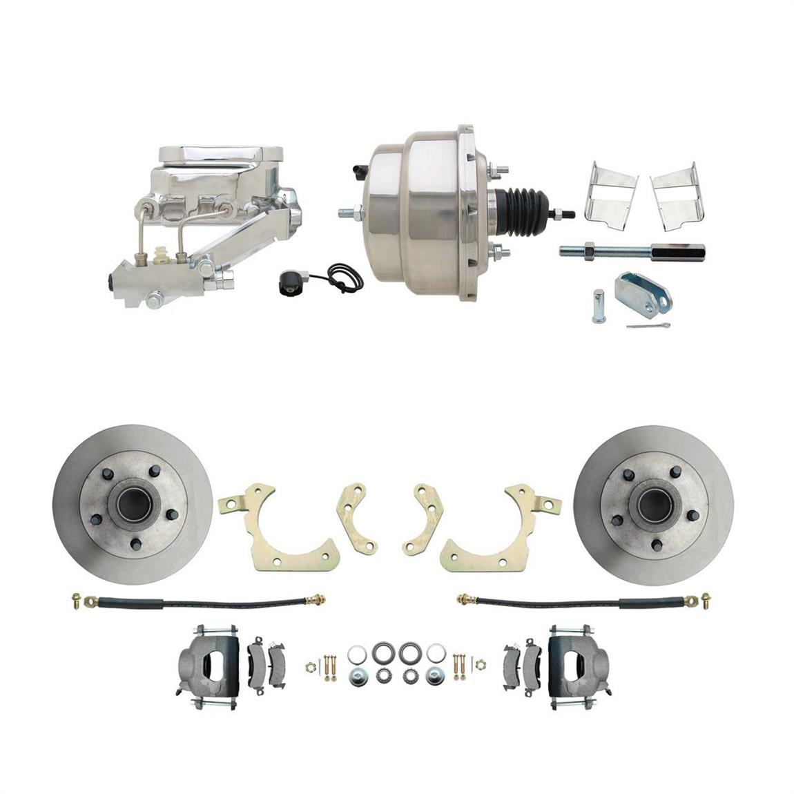 Speedway Power Disc Brake Kit, 11 in. Standard Disc Brakes, Chevy 5964