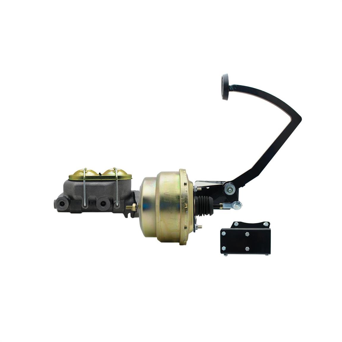 1947-54 Chevy Truck Frame Mount Power Brake Pedal Assembly, Zinc