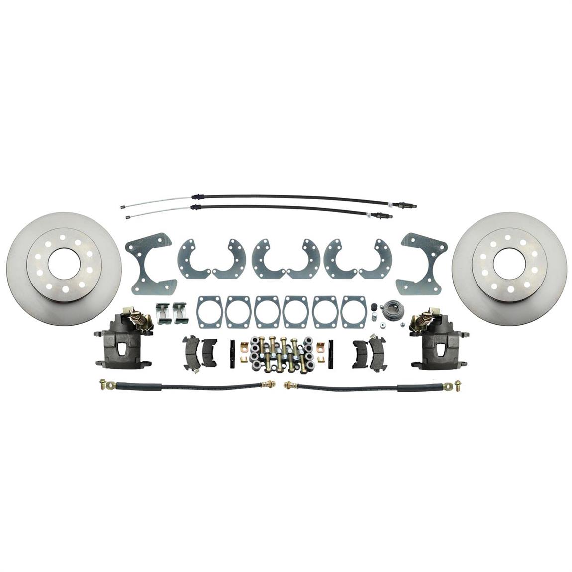 Speedway 8 & 9 Inch Ford Disc Brake Conversion Kit w/ E-Brake