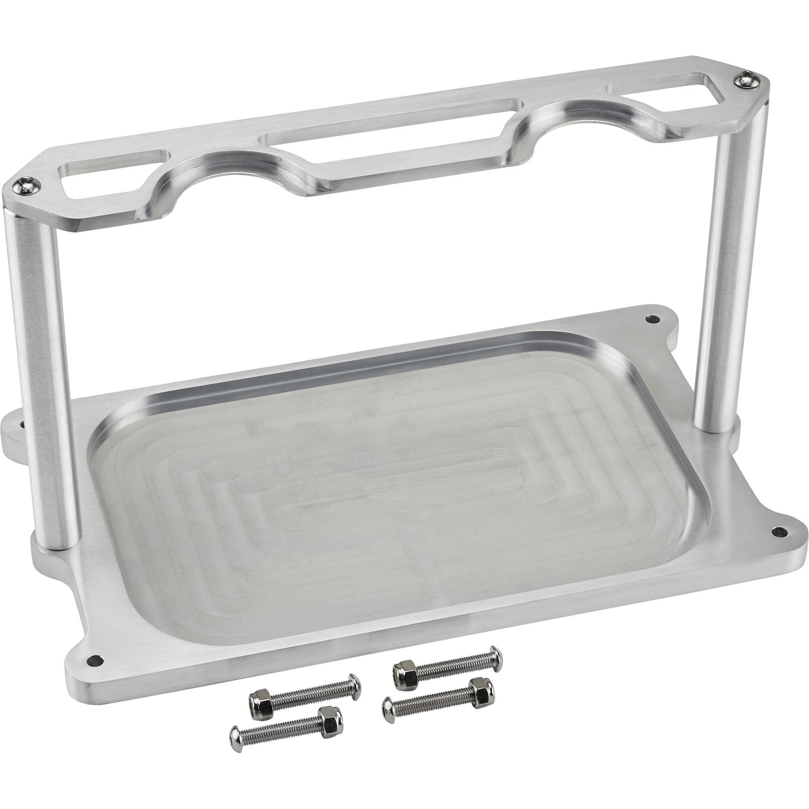 Billet Battery Tray Hold Down Relocation Box for Car And Truck