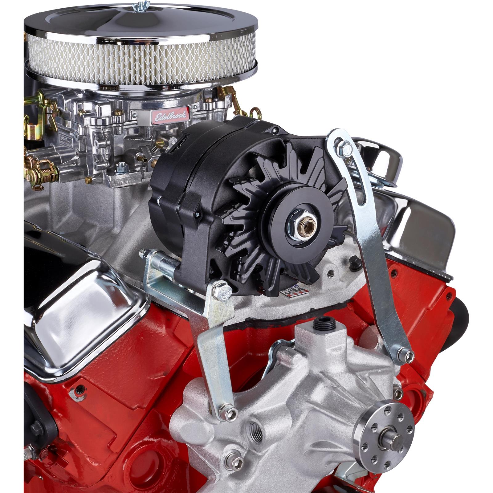 Small Block Chevy Upper Alternator Bracket, Plain