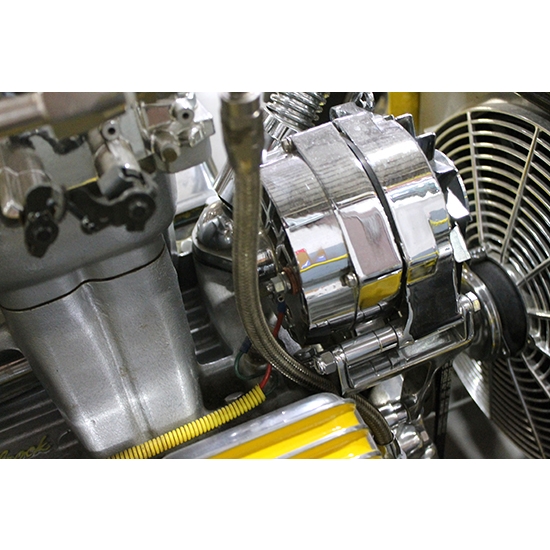 Small Block Chevy SBC 305 350 400 Upper High Mount Alternator Bracket