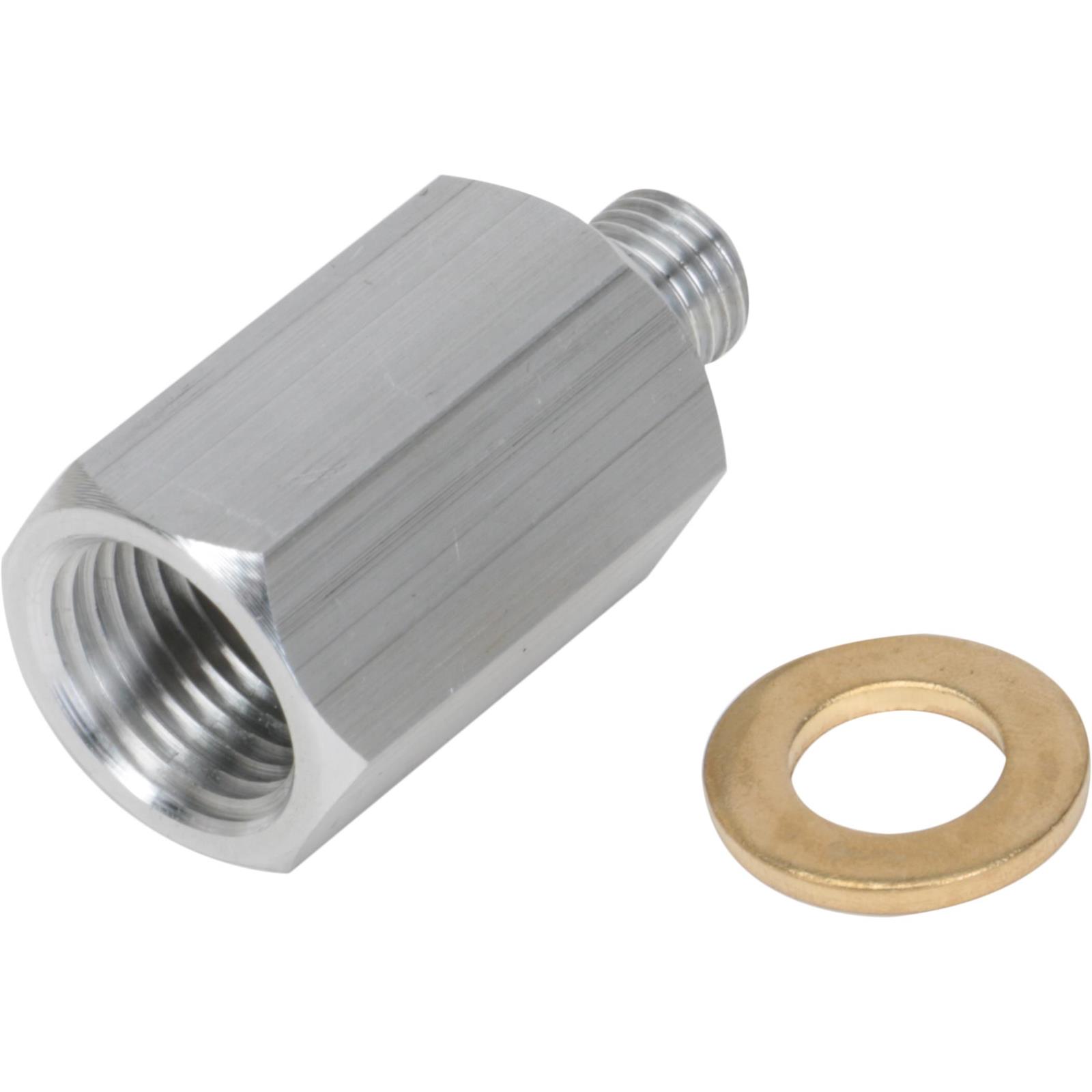 Speedway LS Temp Gauge Sender Adapter Fitting, 12MM x 1/2NPT