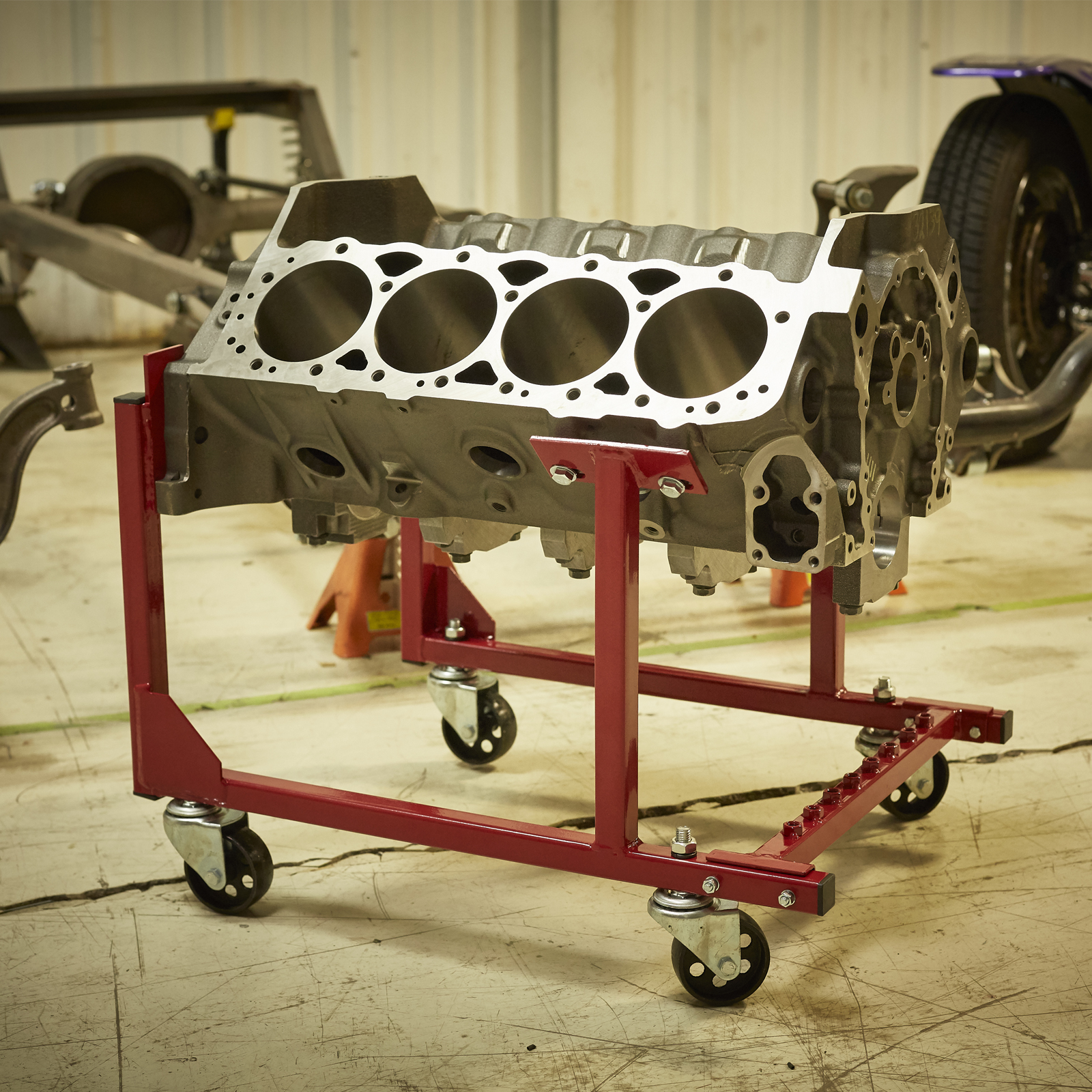 Rolling Engine Cradle for SBC/BBC Fits V8 eBay