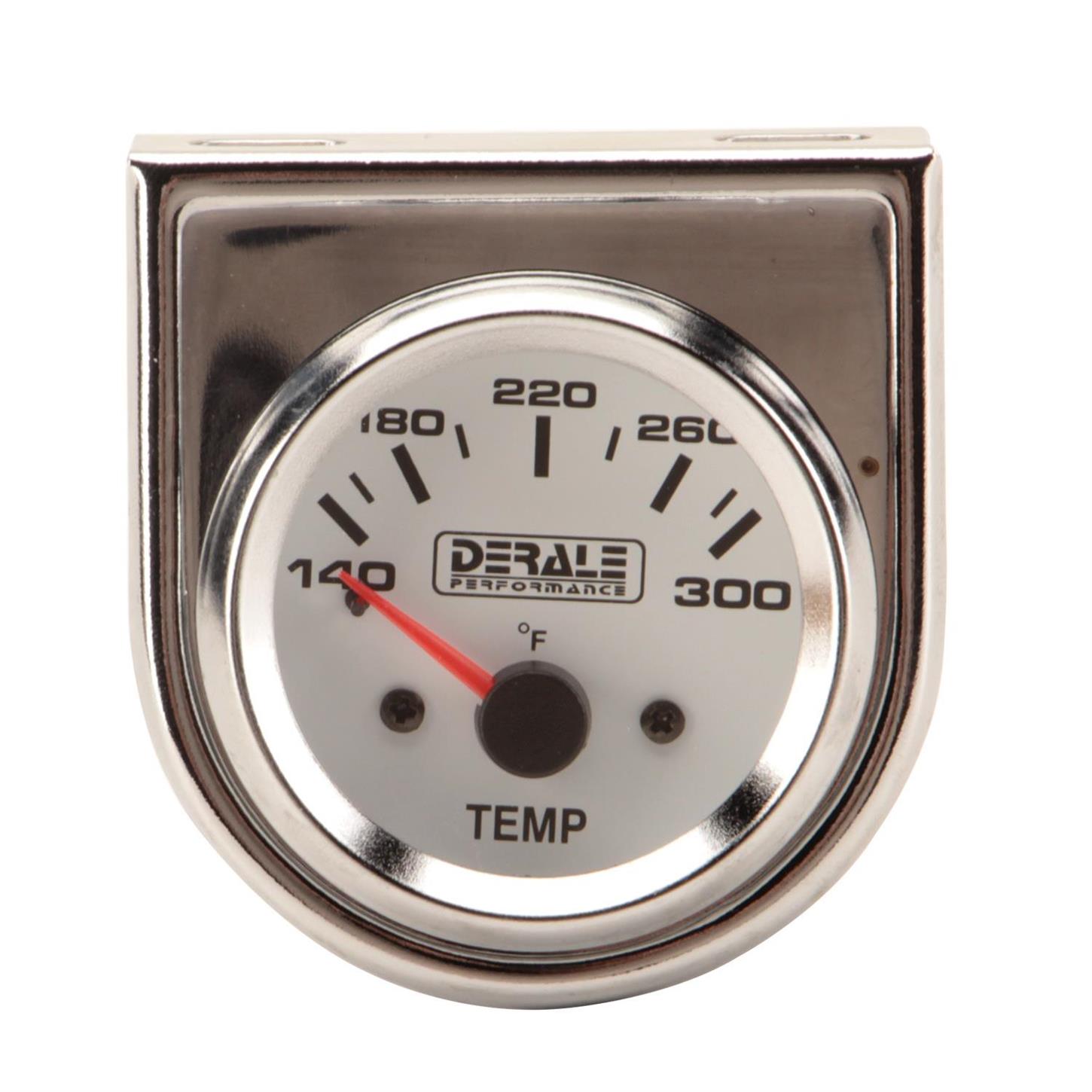 Derale 13009 Transmission/Oil Temperature Gauge Kit