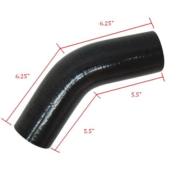 45 Degree Silicone Radiator Hoses