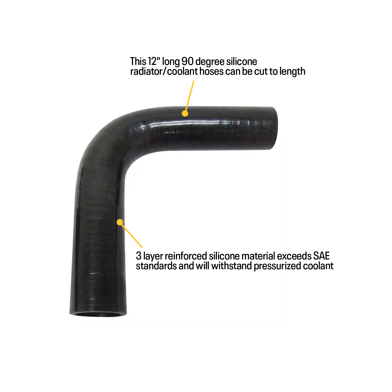 50-Pack Of 13/16" To 1-3/4" Hose Clamps - For Silicone, Radiator & Coolant Hoses (CalHawk Brand)