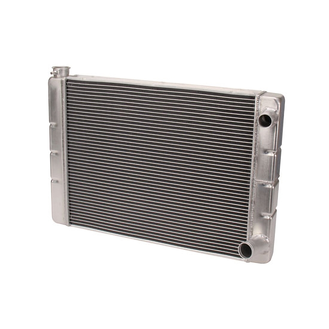 19/"X22/" Aluminum Crossflow Radiator High Performance Ford Mopar Inlet Outlet HD