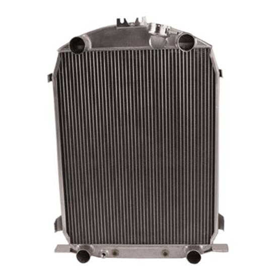 ALUMINUM RADIATOR FORD STREET/HOT ROD W/FLATHEAD V8 MANUAL 1937-1939 56MM ALUMINUM RADIATOR FORD STREET/HOT ROD W/FLATHEAD V8 MANUAL 1937-1939 56MM