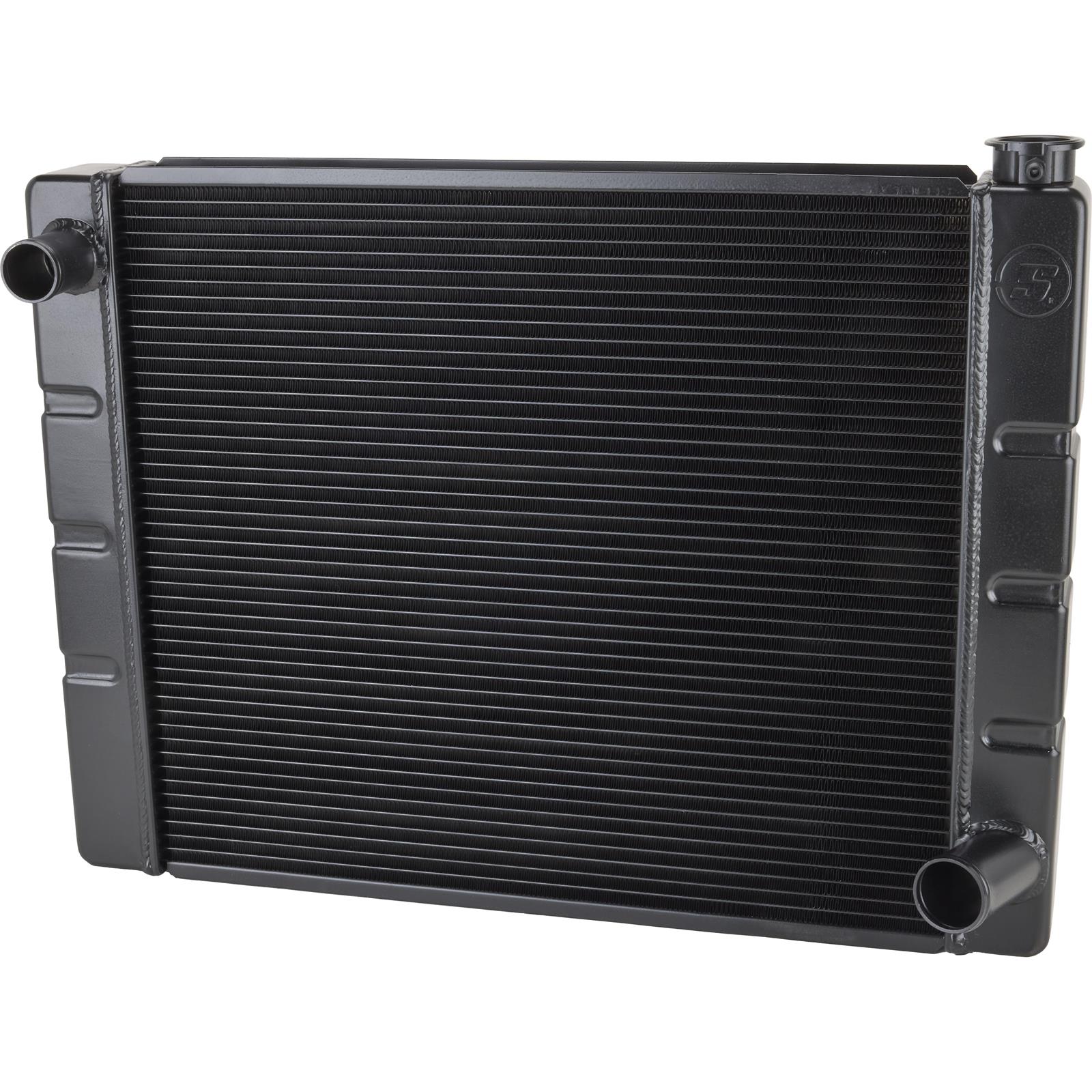 Speedway Motors Universal Fit, Chevy SBC/BBC Black Aluminum