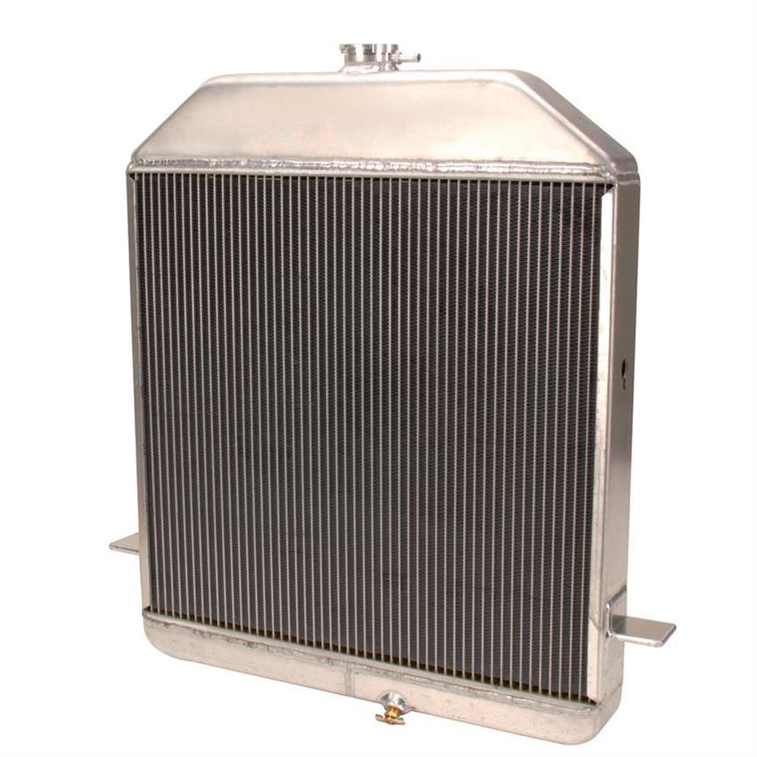 Griffin 7-70102 Deluxe Alum Radiator for 39-40 Ford Chassis w/ SB