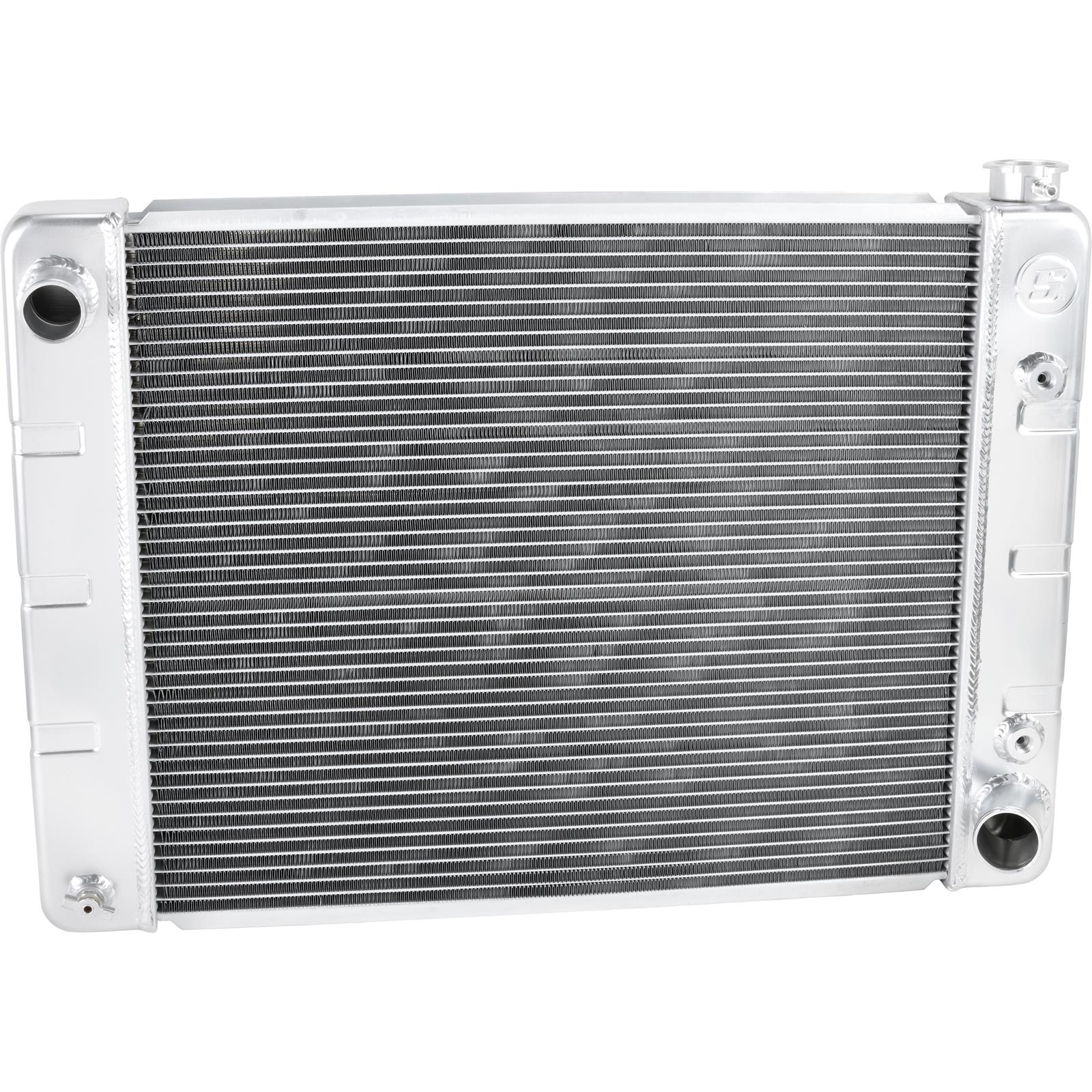 WindChill™ SBC/BBC Aluminum 3-Row Radiator w/ Cooler, Plain