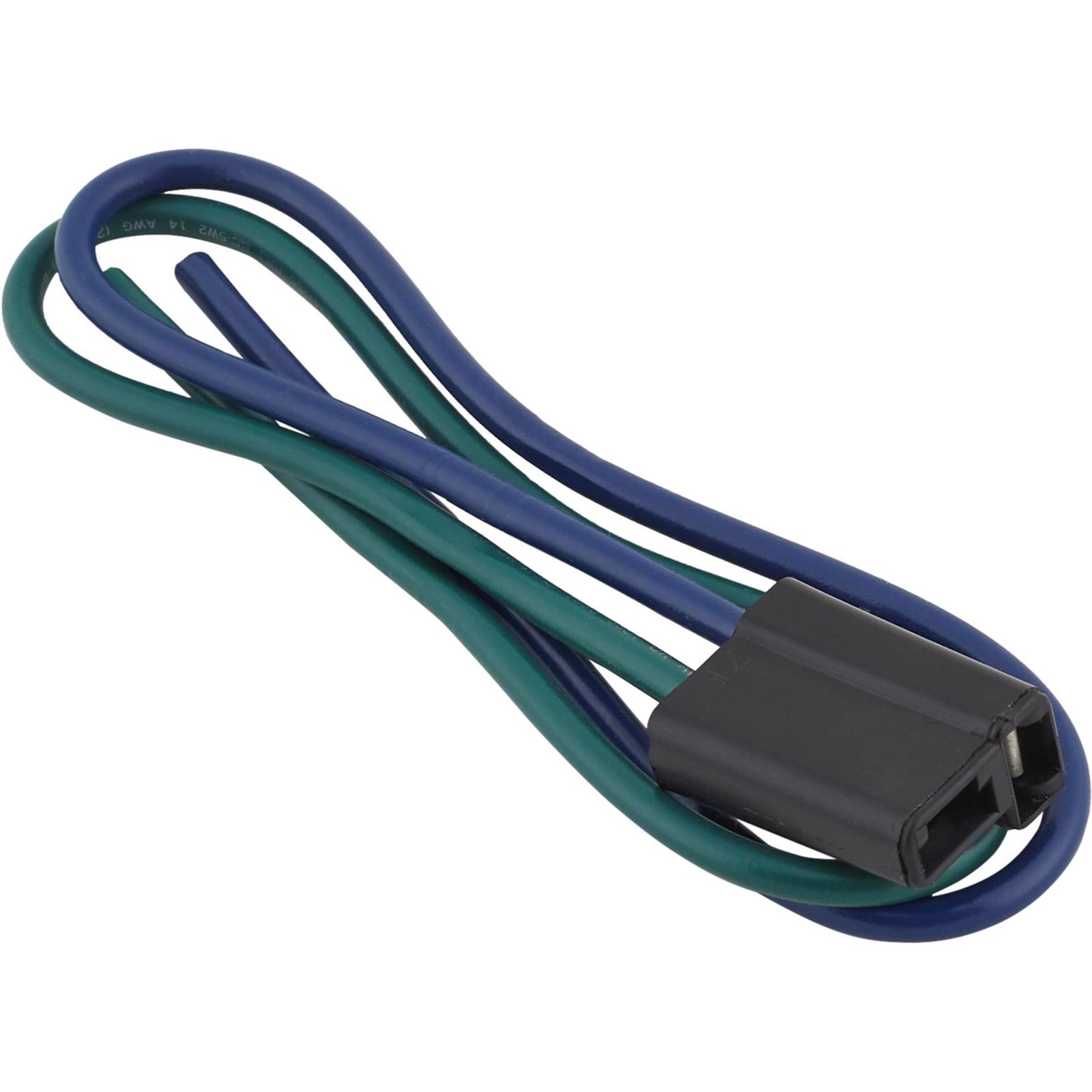 Speedway Motors Single Fan Male Pigtail Connector
