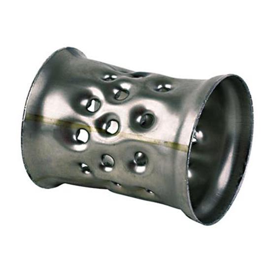Speedway Header Collector Muffler Insert, 3 Inch