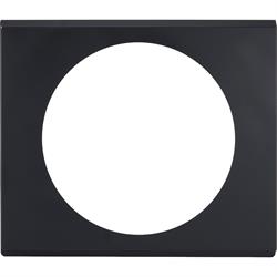 Black Aluminum Single Fan Shroud For Speedway Motors Radiators