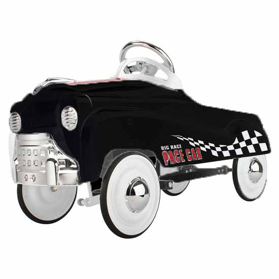 Black Pedal Car Graphics