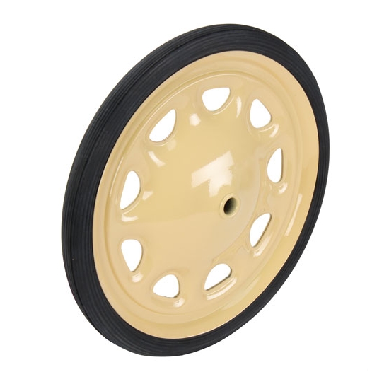 Pedal Car Steelcraft Artillary Wheel w/Tire, 71/2 Inch O.D., 7/16 Inch