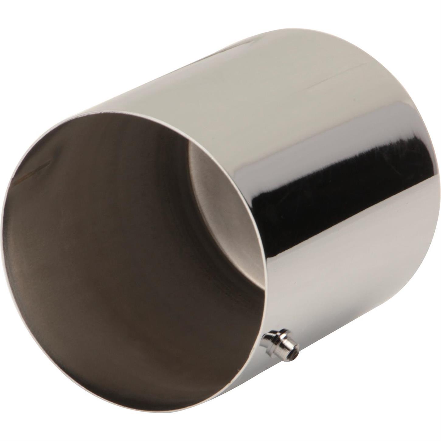 Chrome Oil Filter Cover, 45/16 Deep