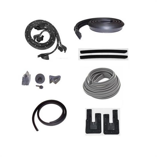 Weather Strip Kit, 196263 Chevy II 2 Door Hardtop