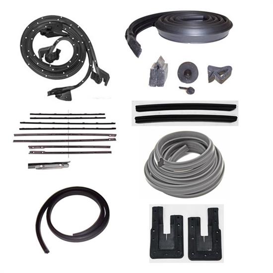 Weather Strip Kit, 1964 Chevy II 2 Door Hardtop