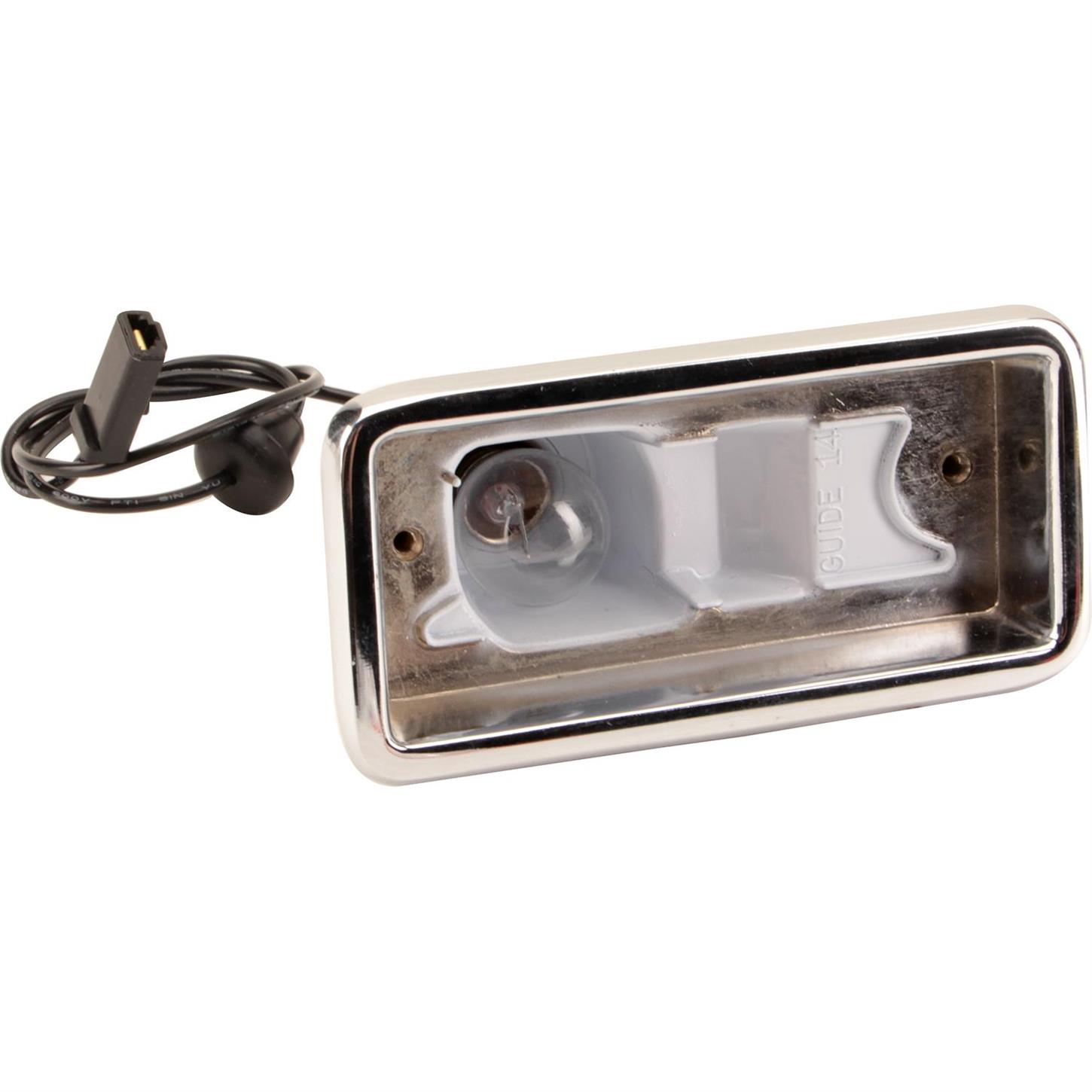 Classic Headquarters W286 RH Backup Light Housing, 196768 Camaro RS