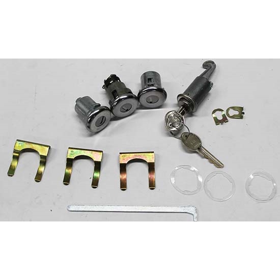 Classic Auto Locks CL128A Lock Kit w/Original Key, FBody/XBody
