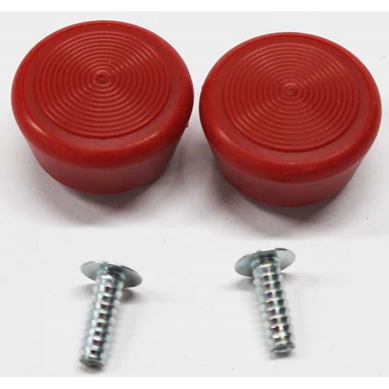 Classic Auto Locks CL30 Window Crank Knob Kit, Red
