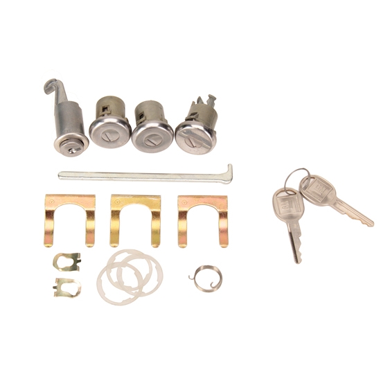 Classic Auto Locks CL288 6667 Nova/Camaro Glove Box/Trunk/Door Locks