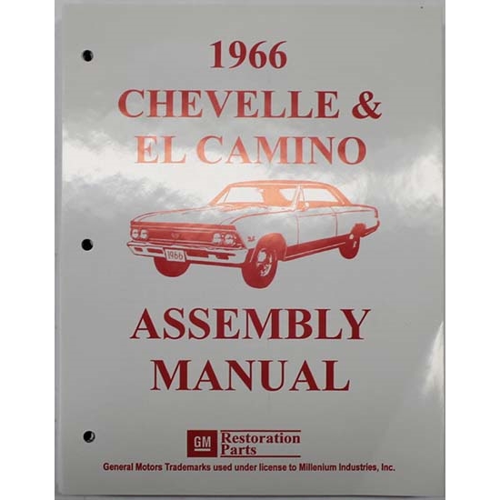 Dave Graham 66CHFA Factory Assembly Manual,66 Chevelle/El Camino