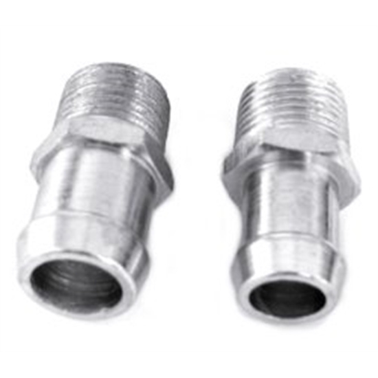 Replacement Heater Hose Fittings, 6472 GM Vehicles, 5/8 and 3/4 Inch