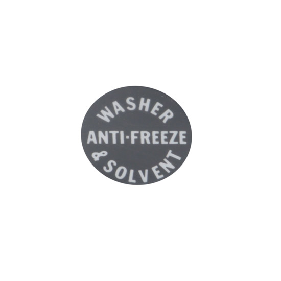 Jim Osborn DC101 196067 AntiFreeze Washer & Solvent Decal